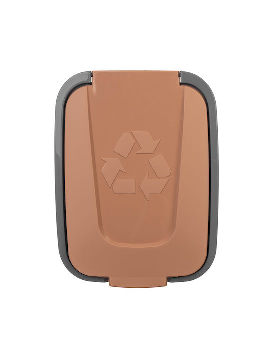 Kadax Plastic Waste Bin Gray 30lt