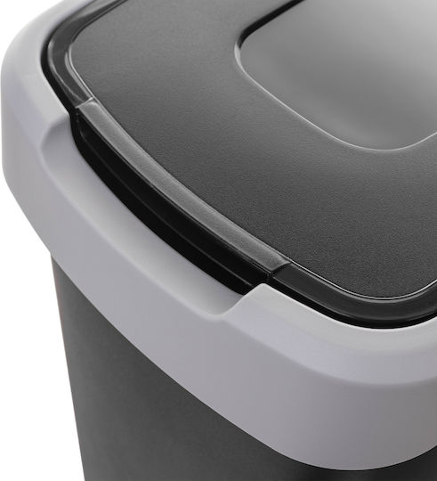 Kadax Kadax Mülleimer Kunststoff Schwarz 25lt