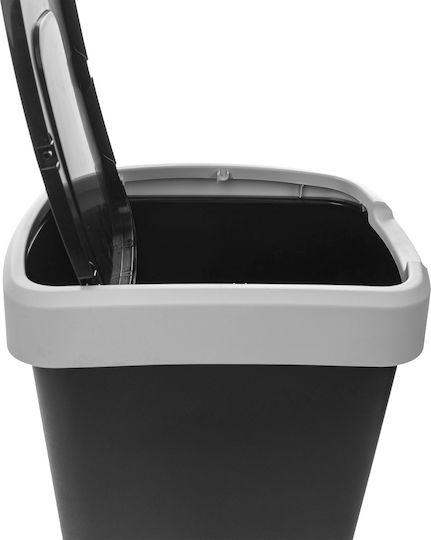 Kadax Kadax Mülleimer Kunststoff Schwarz 25lt