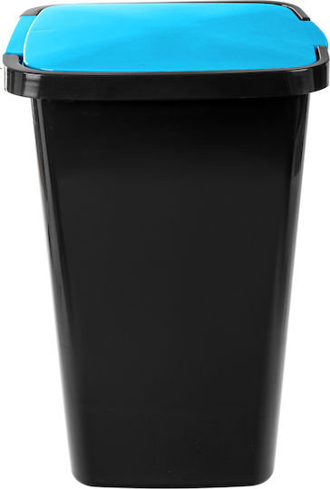 Kadax Coș de Gunoi Plastic cu Pedală Albastru 45l