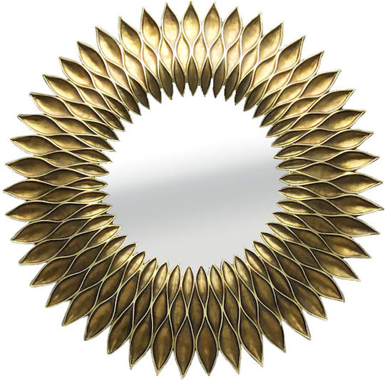 Liberta Girasol Χρυσός Διαμέτρου 51cm 4τμχ