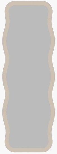 Стенно огледало Aror 116sam1193 50x2.2x86см Пясък Hanah Home MDF Стенно огледало Aror 116sam1193 50x2.2x86см Пясък Hanah Home MDF