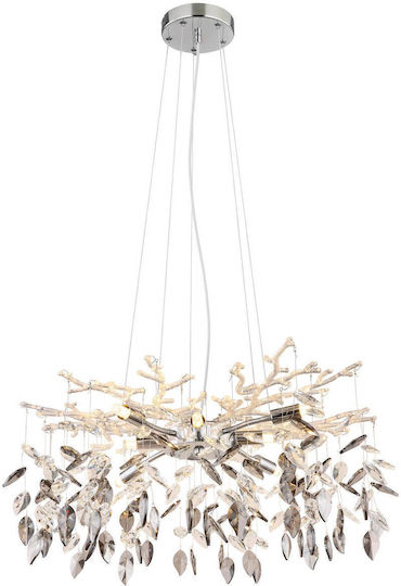 Globo Lighting Κρεμαστό Φωτιστικό Διάφανο