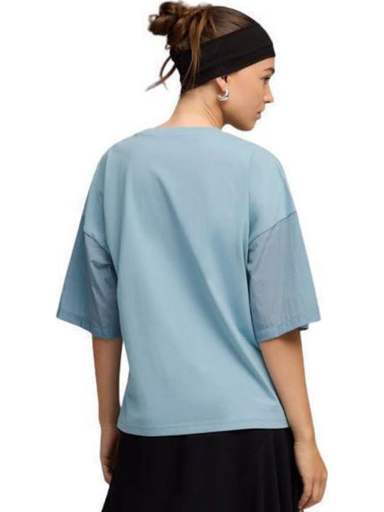 PUMA Damen Oversized T-Shirt Bluse