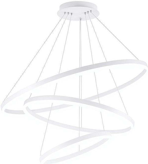 Lightex LED Κρεμαστό Φωτιστικό Λευκό