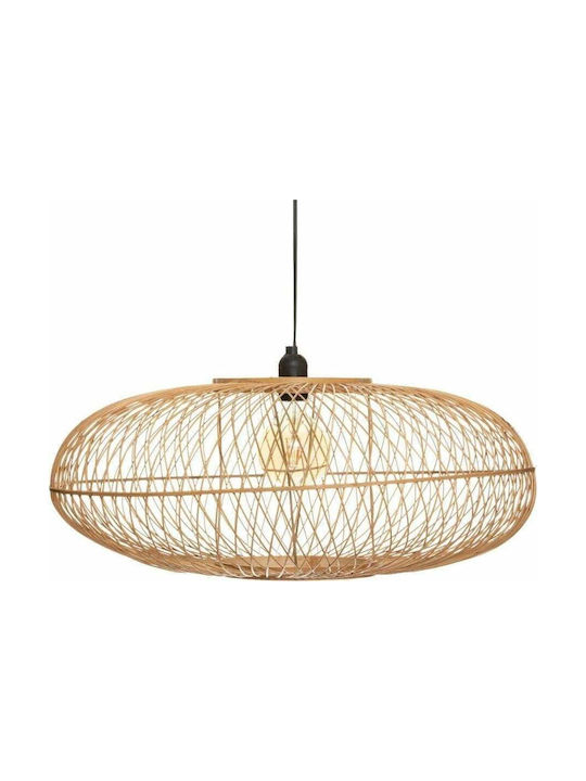 Atmosphera Loren Adjustable Ceiling Light Brown Boho with E27 Socket