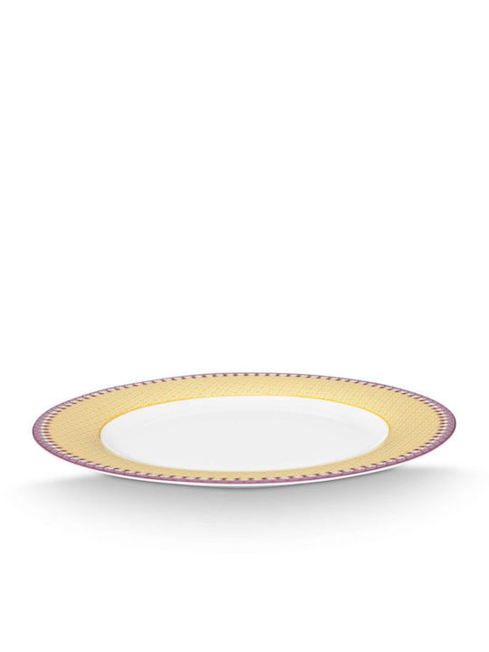 PiP Studio Shallow Porcelain Serving Plate Multicolour 26.5cm