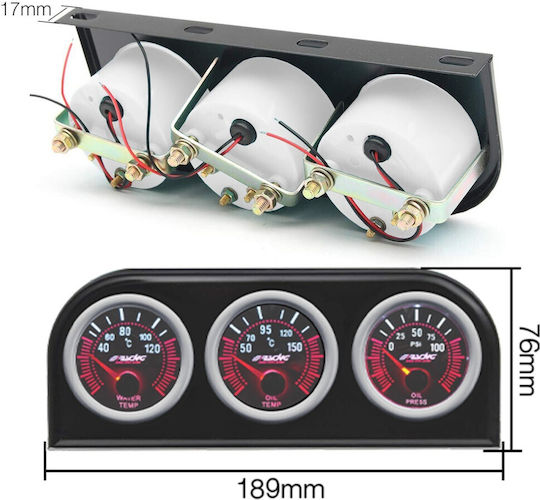 Simoni Racing Car Instruments & Mounts Instrument Mounts 52mm