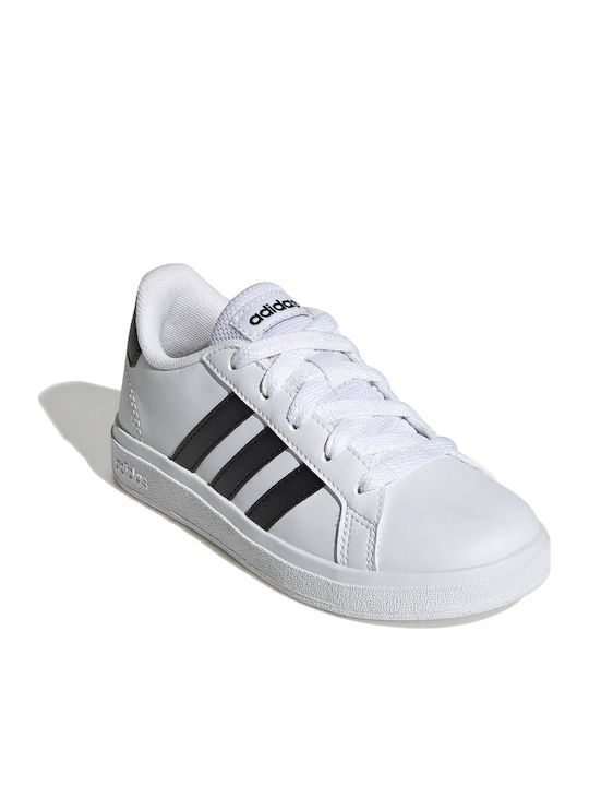 adidas Grand Court Lifestyle Tennis Kids Sneakers Cloud White / Core Black