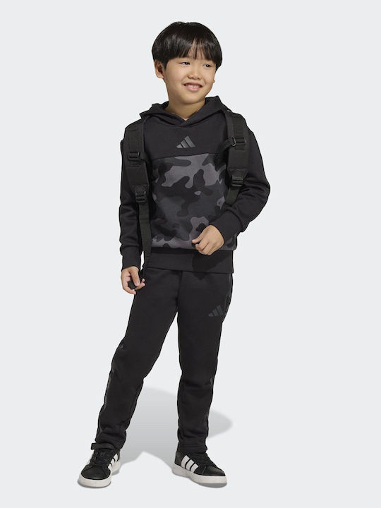 Kinder Sweatpants Set Schwarz