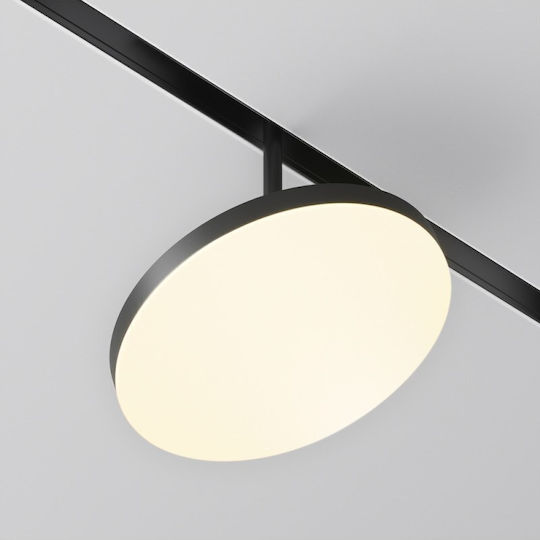 Maytoni LED Smart Κρεμαστό Φωτιστικό Μαύρο 18.5x18.5εκ.
