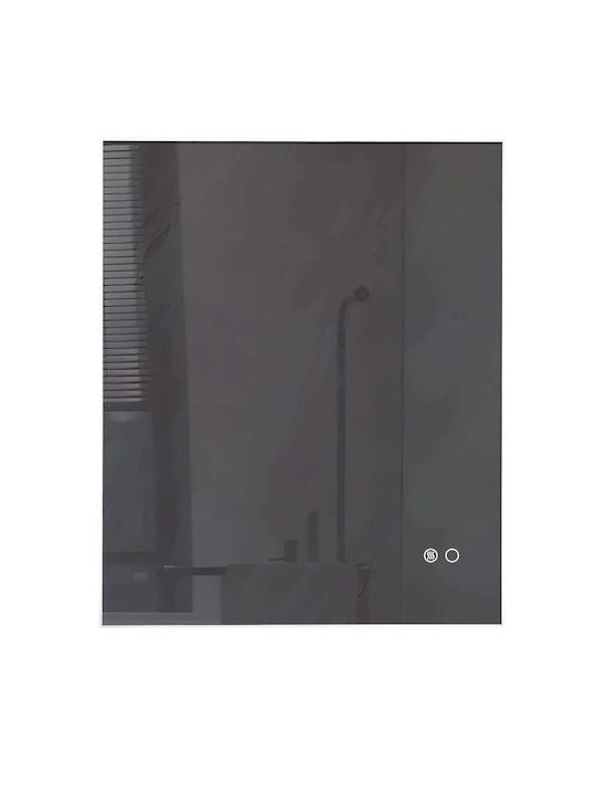 Polihome Wandspiegel mit Rahmen 100x70cm