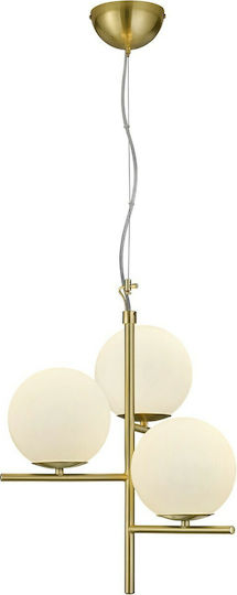 Trio Lighting Pure Κρεμαστό Φωτιστικό 40x40εκ. Trio Lighting Pure Κρεμαστό Φωτιστικό 40x40εκ.