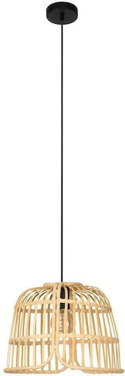 Eglo Glyneath Κρεμαστό Φωτιστικό Μπεζ 37.5x110εκ.