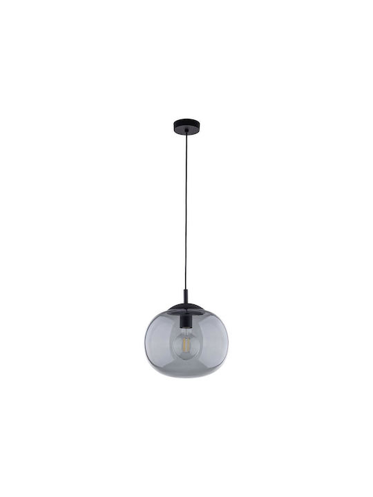 TK Lighting Κρεμαστό Φωτιστικό Γκρι με Ντουί E27