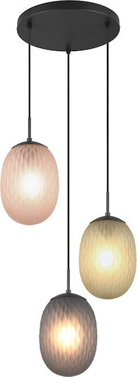 Trio Lighting Pendant Light Black 43x150cm Trio Lighting Pendant Light Black 43x150cm