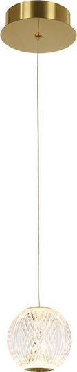 Italux Hängelampe Gold 120x120cm Italux Hängelampe Gold 120x120cm