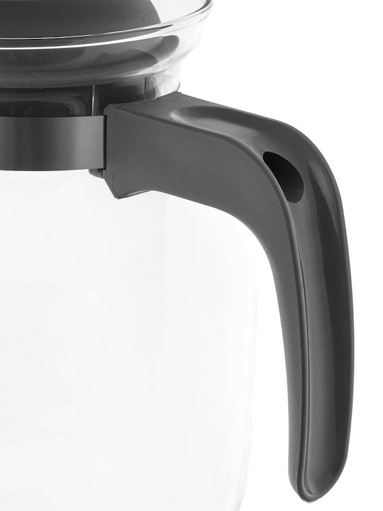Kadax Glas Teekanne Grau 1500ml