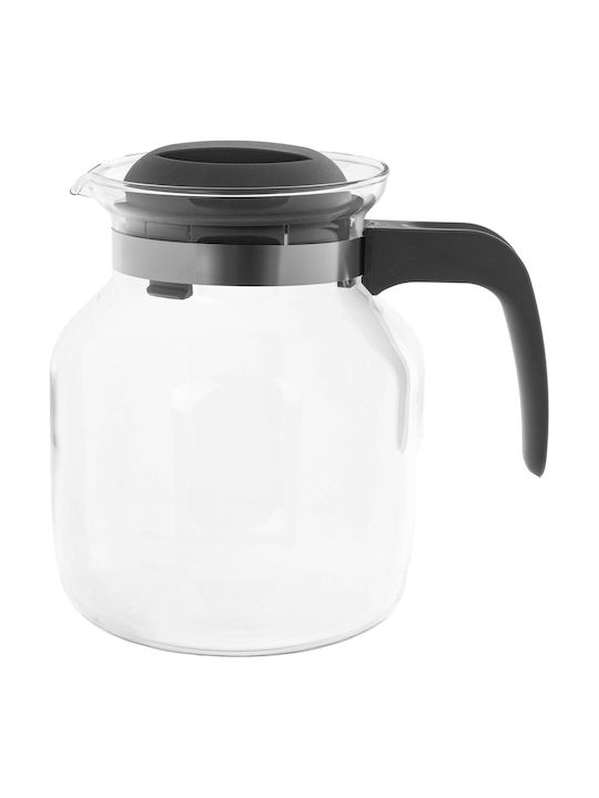 Kadax Glas Teekanne Grau 1500ml
