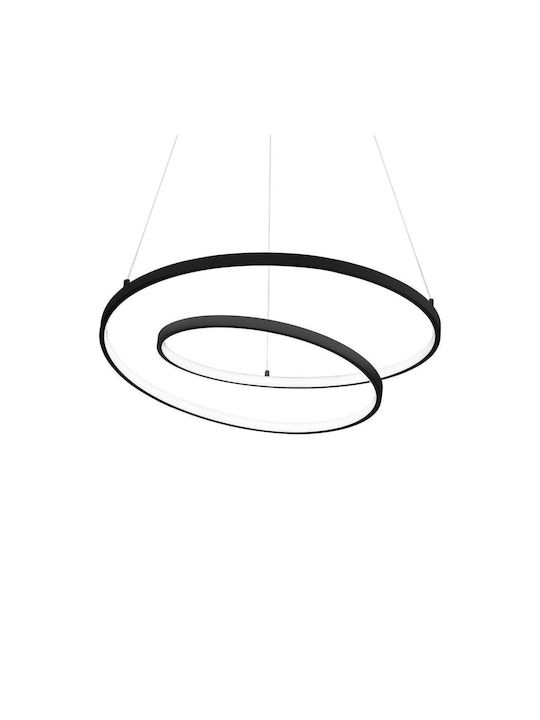 Ideal Lux Pendant Light Pink 80x80cm