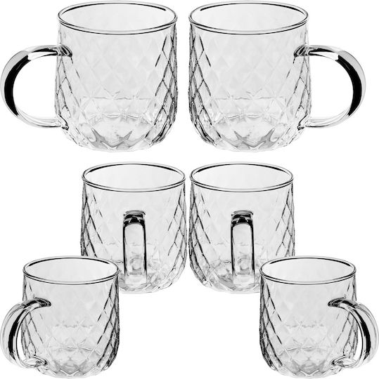 Kadax Kadax Glas Transparent Tasse 350ml 6 Stück