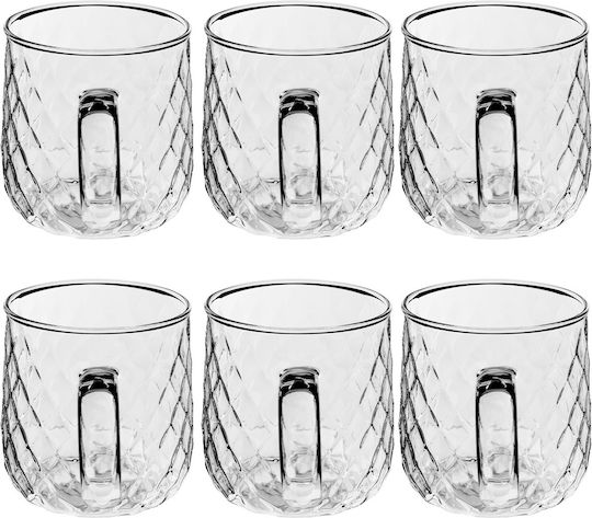 Kadax Kadax Glas Transparent Tasse 350ml 6 Stück