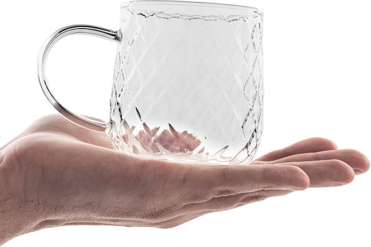 Kadax Kadax Glas Transparente Tasse 350ml 2 Stück