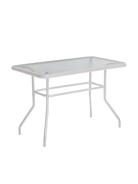 Tisch Stabil 030 White 140x80x70cm