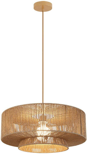 Zambelis Lights Pendant Light White with Socket E27 50x50x21cm