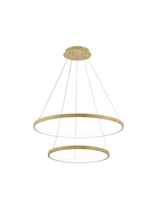 Atman Toledo Pendant Light Beige 60cm