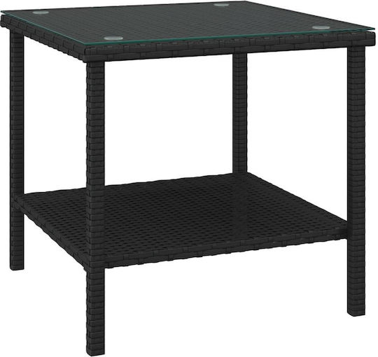 Странична маса Стабилна 45x45x45бр Черен