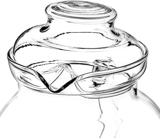 Kadax Teapot with Filter Glass Transparent 1500ml