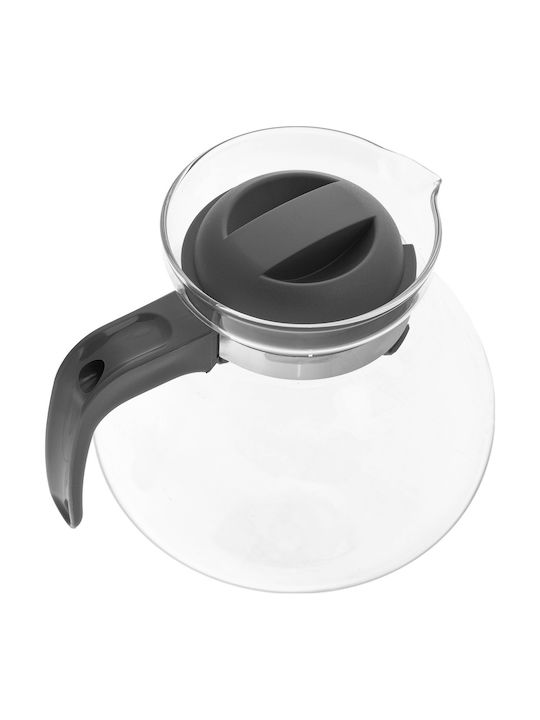 Kadax Glass Teapot Gray 1700ml