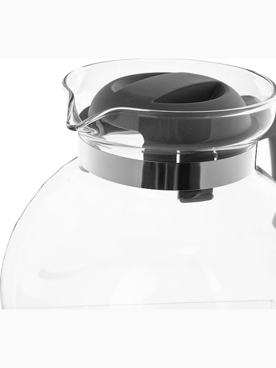 Kadax Glass Teapot Gray 1700ml