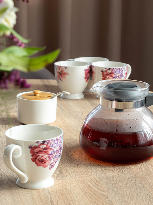 Kadax Glass Teapot Gray 1700ml