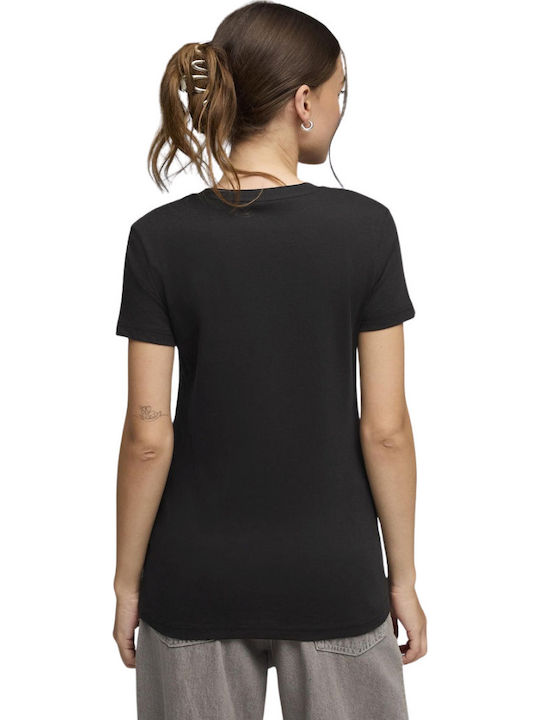PUMA Logo T-Shirt Μαύρο
