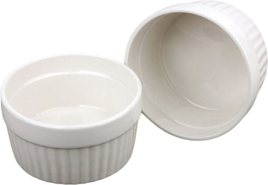 Koopman Formă Pentru Prăjiturele / Brioșe Ceramică 9x5cm 2 Bucăți