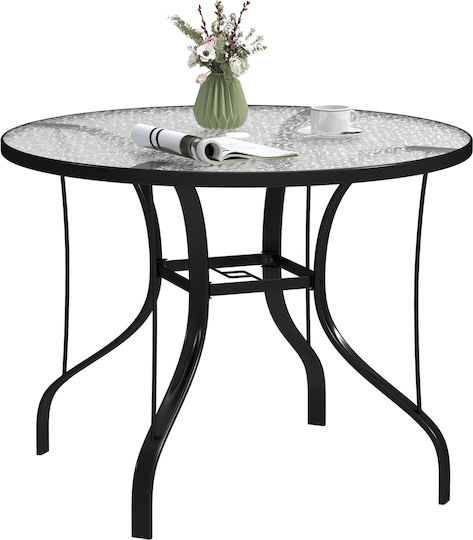 Table Free Standing 96.5x96.5x71cm Black