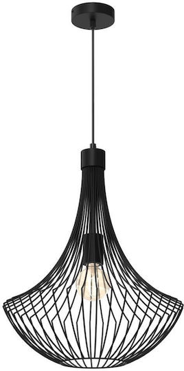 Eko Light Cesta Pendant Light Black 40cm