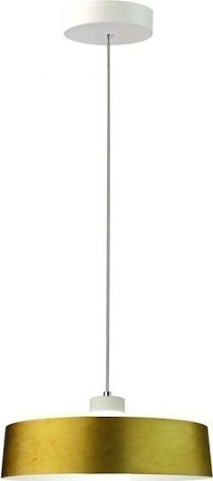 V-TAC Pendant Light Gold 34x35x35cm