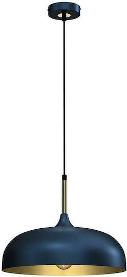 Eko Light Lincoln Lustră Suspendată Albastru 35cm.