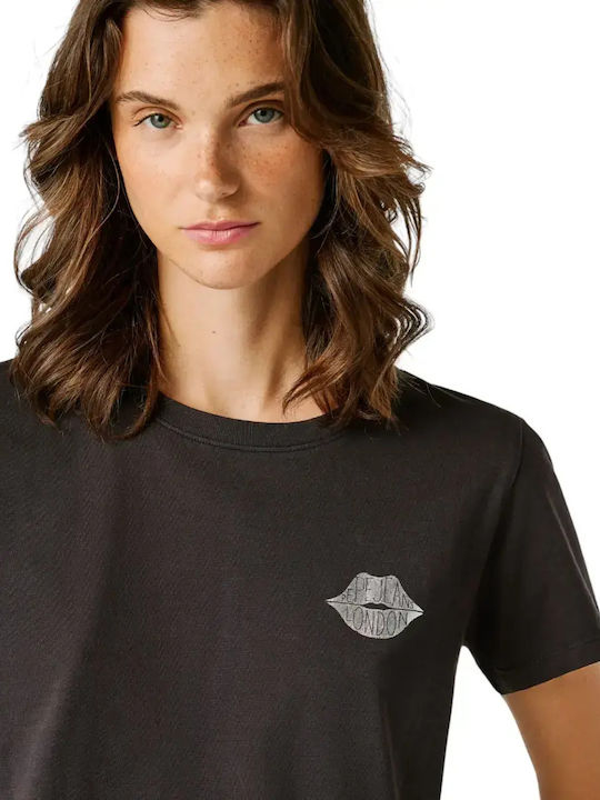 Women's Athletic T-shirt Black
