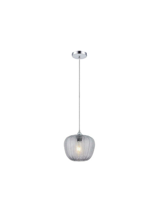 Rabalux Monet Pendant Light Transparent with Socket E27 23.5cm