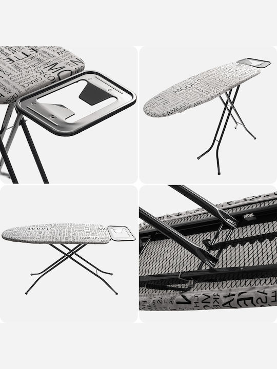 Kadax Kadax Bügelbrett Für Dampfbügeleisen Zusammenklappbar 110x30cm