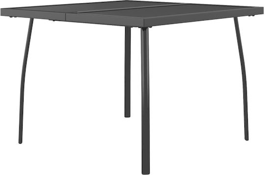 Table Free Standing 100x100x72cm Gray
