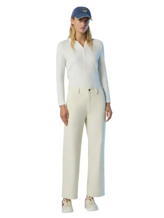 Damen Langarm Pullover White