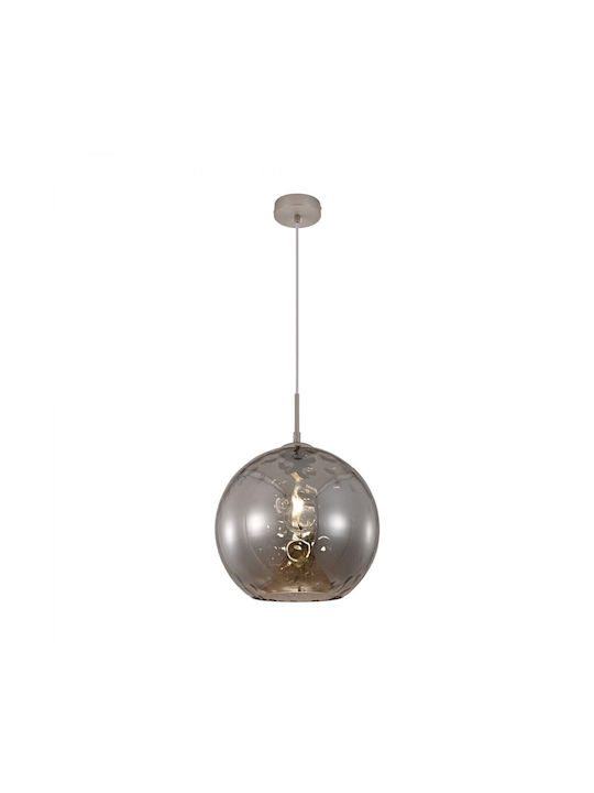 Inlight Pendant Light Black Ball with Socket E27 30x30cm