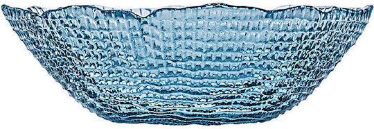 Estia Roche Салатиера Стъклена Синя 19.5x7.5cm 3 Броя