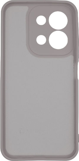 Θήκη Xiaomi Redmi 15c 5g Silky And Soft Touch Silicone Γκρι Σκούρο Με Προστασία Κάμερας