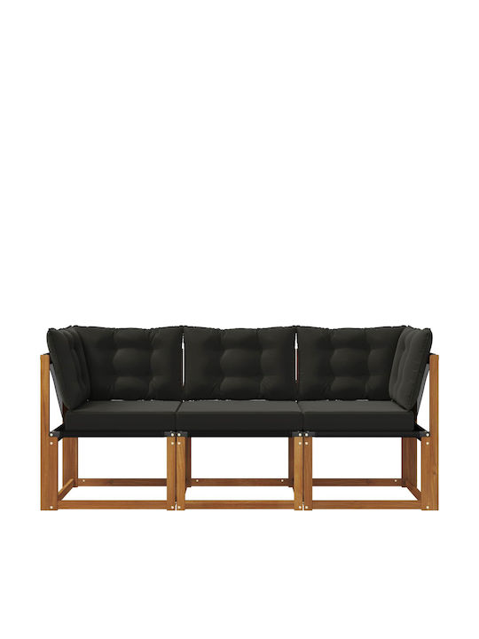 Canapea Tree-Seater De Exterior Din Lemn Cu Perne